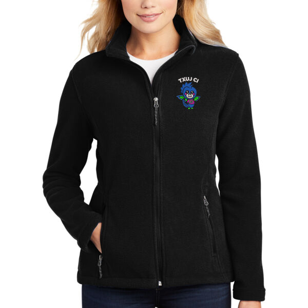Port Authority® Ladies Value Fleece Jacket - Embroidered Logo Thumbnail