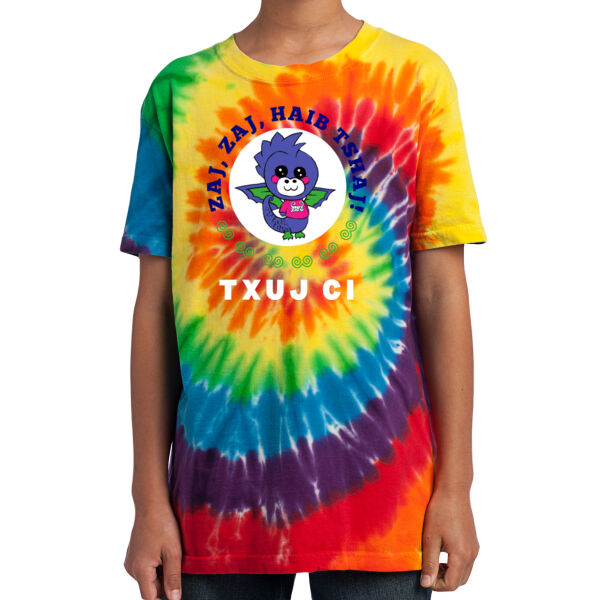 Port & Company® Youth Tie-Dye Tee - Printed Logo Thumbnail