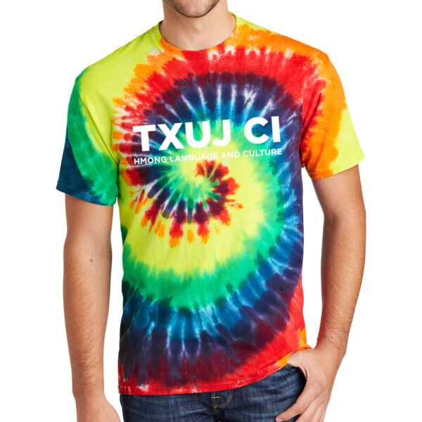 Port & Company® Tie-Dye Tee - Printed Logo Thumbnail