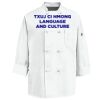 Eight Knot Button Chef Coat with Thermometer Pocket Thumbnail