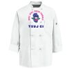 Eight Knot Button Chef Coat with Thermometer Pocket Thumbnail