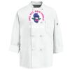 Eight Knot Button Chef Coat with Thermometer Pocket Thumbnail