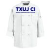 Eight Knot Button Chef Coat with Thermometer Pocket Thumbnail