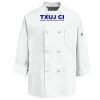 Eight Knot Button Chef Coat with Thermometer Pocket Thumbnail