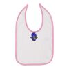Infant Contrast Trim Premium Jersey Bib Thumbnail
