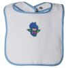 Infant Contrast Trim Terry Bib Thumbnail