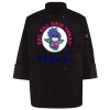 Ten Pearl Button Black Chef Coat Thumbnail